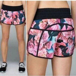 Lululemon Secret Garden Tracker Shorts size 6